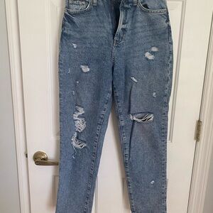H&M Ultra High Waisted Mom Jean